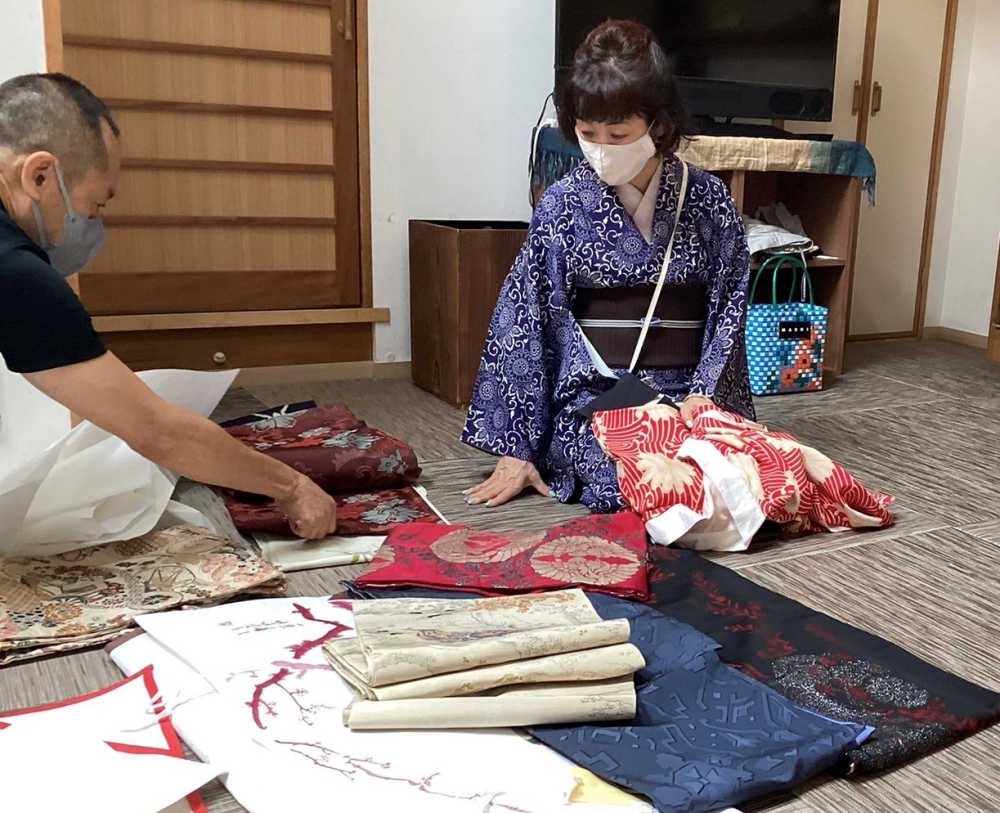 専用（22）送料込み 半幅帯 30点まとめ リメイク 着物　着用可能品多数 まとめ売り半幅帯